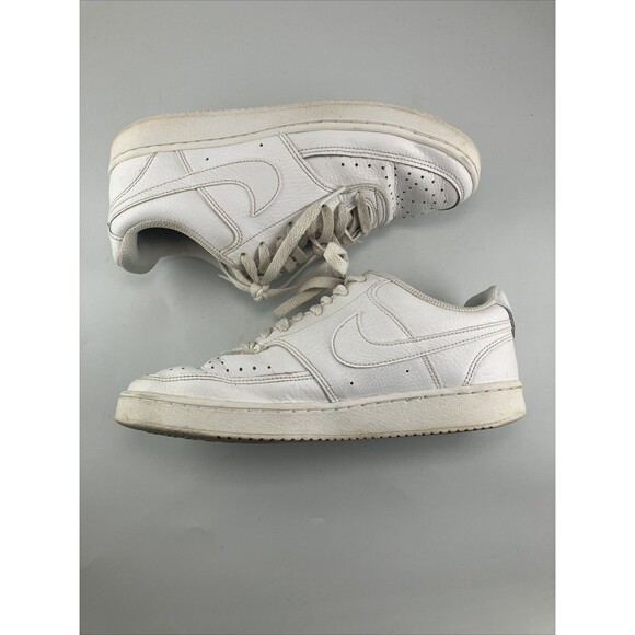 Nike Court Vision CD5434-100 White Womens  8 Running Shoes Lace Up Low Top - Picture 7 of 10